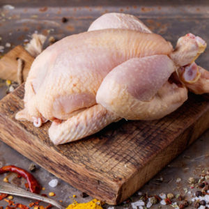 Farm fresh Whole Chicken with skin Zabihah Halal delivery by Milk run
